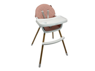 Стул для кормления ребенка 2 в 1 VELANO Evo, pink