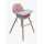 Стул для кормления ребенка 2 в 1 VELANO Evo, pink