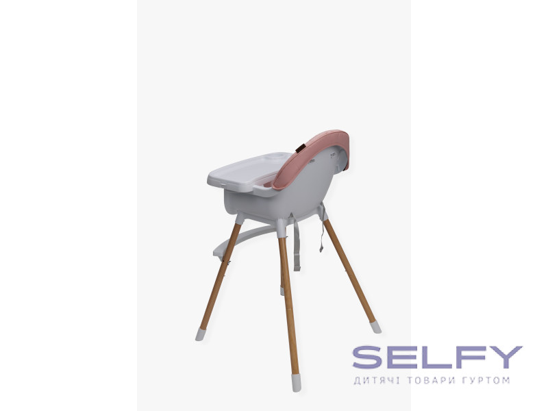 Стул для кормления ребенка 2 в 1 VELANO Evo, pink, Фото 5