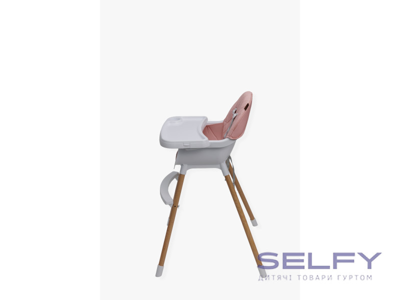 Стул для кормления ребенка 2 в 1 VELANO Evo, pink, Фото 6
