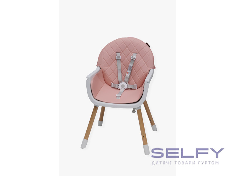 Стул для кормления ребенка 2 в 1 VELANO Evo, pink, Фото 10