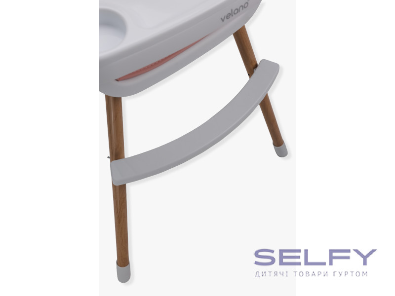 Стілець для годування дитини 2 в 1 VELANO Evo, pink, Фото 8