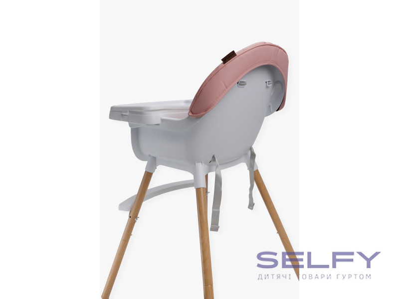 Стул для кормления ребенка 2 в 1 VELANO Evo, pink, Фото 5