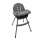 Стул для кормления ребенка 2 в 1 VELANO Evo, grey