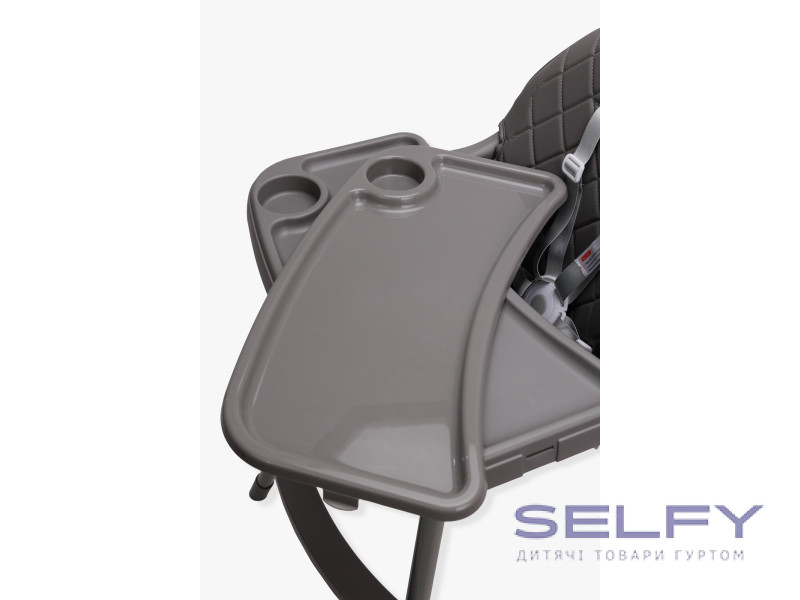 Стул для кормления ребенка 2 в 1 VELANO Evo, grey, Фото 13