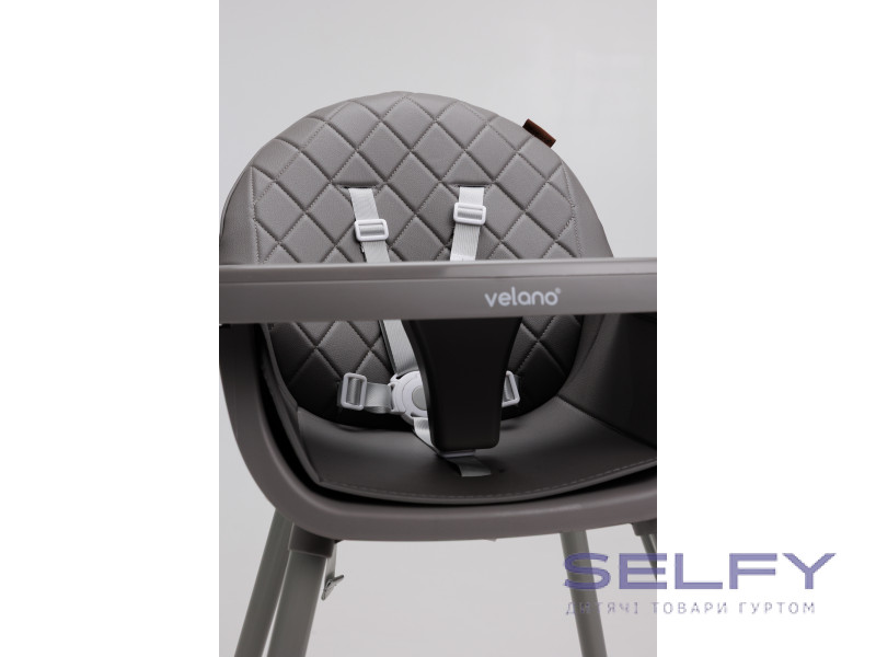 Стул для кормления ребенка 2 в 1 VELANO Evo, grey, Фото 18