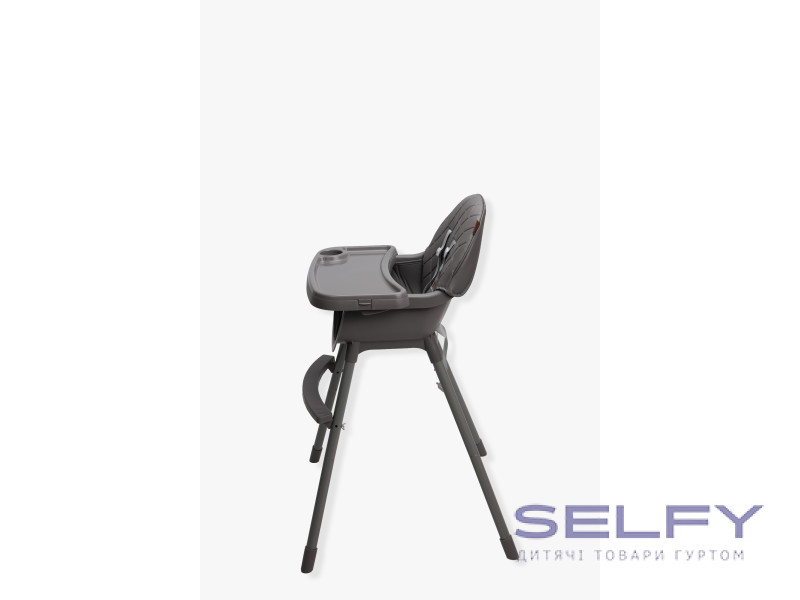 Стул для кормления ребенка 2 в 1 VELANO Evo, grey, Фото 5