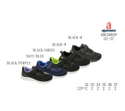 Кросівки Apawwa ABC2093P black-green 32-37