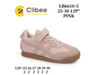 Кросівки дитячі Clibee LB6610-5 pink 25-30