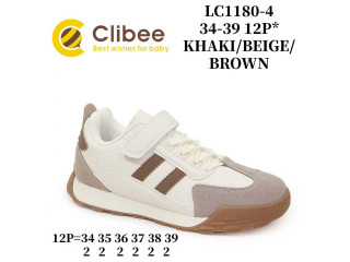 Кросівки дитячі Clibee LC1180-4 khaki-beige-brown 34-39