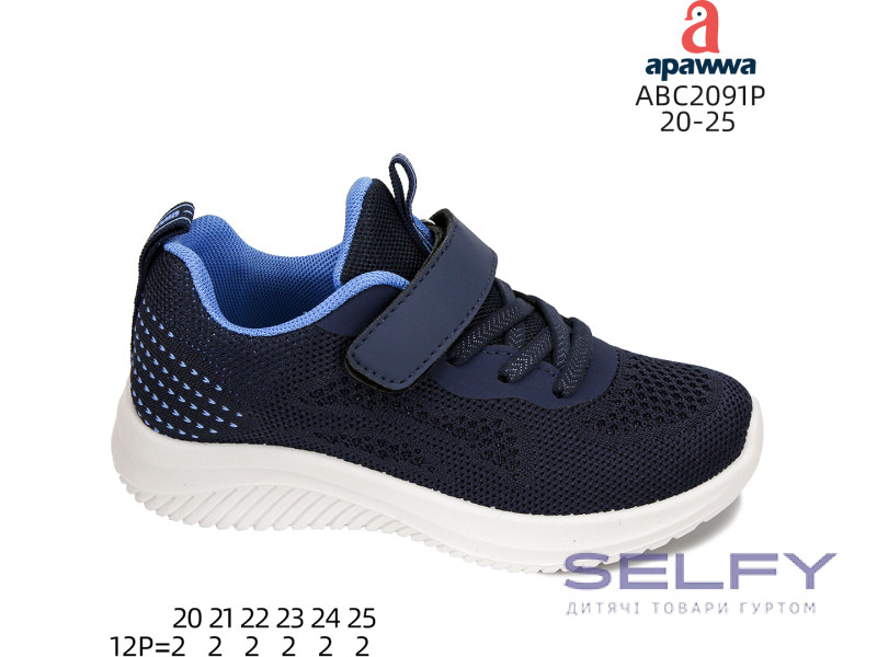Кроссовки Apawwa ABC2091P navy-blue 20-25, Фото 1
