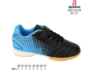 Футзалки дитячі Apawwa ABC1833R black-navy 30-37