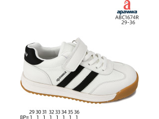 Кроссовки Apawwa ABC1674R white 29-36