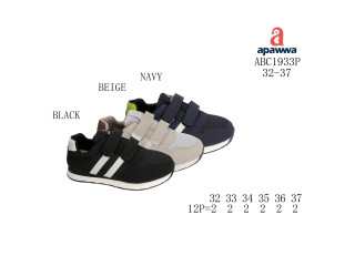 Кроссовки детские Apawwa ABC1933P navy 32-37