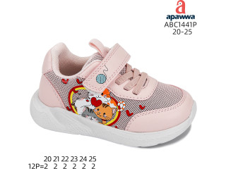 Кроссовки Apawwa ABC1441P pink 20-25