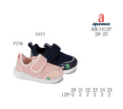 Кроссовки детские Apawwa ABC1412P pink 20-25
