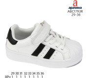Кроссовки детские Apawwa ABC1793R white 29-36