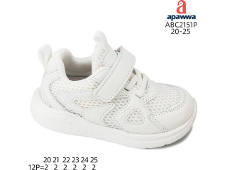 Кросівки дитячі Apawwa ABC2211P white 20-25