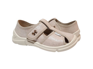 Paola 26-31 розмір, бежева, бежева підошва, 28,29 подвоєні