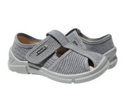 Paolo 26-31 сірий, сіра підошва