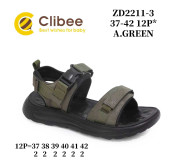 Босоніжки дитячі Clibee ZD2211-3 a.green 37-42