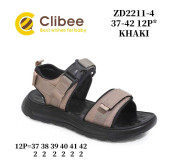 Босоніжки дитячі Clibee ZD2211-4 khaki 37-42