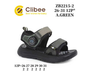 Босоножки детские Clibee ZB2215-2 a.green 26-31