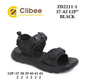 Босоножки детские Clibee ZD2211-1 black 37-42