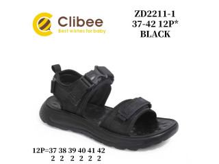 Босоніжки дитячі Clibee ZD2211-1 black 37-42