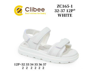 Босоніжки дитячі Clibee ZC165-1 white 32-37