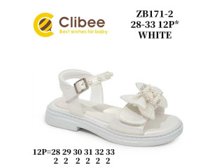 Босоножки детские Clibee ZB171-2 white 28-33