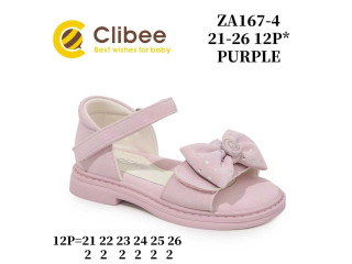 Босоніжки дитячі Clibee ZA167-4 purple 21-26
