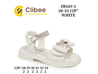 Босоніжки дитячі Clibee ZB169-2 white 28-33