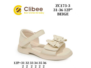 Босоніжки дитячі Clibee ZC173-3 beige 31-36