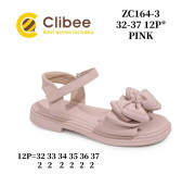 Босоніжки дитячі Clibee ZC164-3 pink 32-37