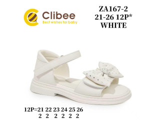 Босоножки детские Clibee ZA167-2 white 21-26
