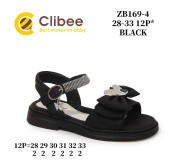 Босоножки детские Clibee ZB169-4 black 28-33