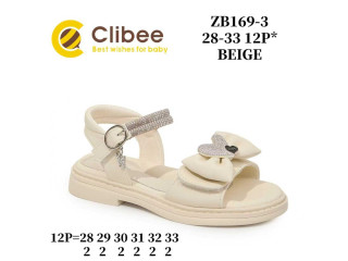 Босоніжки дитячі Clibee ZB169-3 beige 28-33