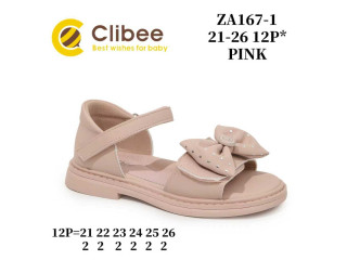 Босоніжки дитячі Clibee ZA167-1 pink 21-26