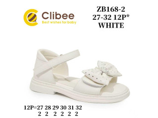 Босоніжки дитячі Clibee ZB168-2 white 27-32