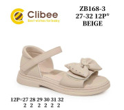 Босоніжки дитячі Clibee ZB168-3 beige 27-32