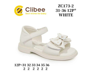 Босоніжки дитячі Clibee ZC173-2 white 31-36