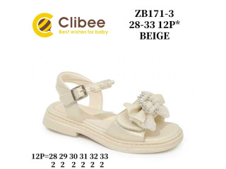 Босоніжки дитячі Clibee ZB171-3 beige 28-33