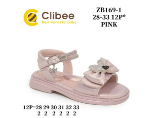 Босоніжки дитячі Clibee ZB169-1 pink 28-33