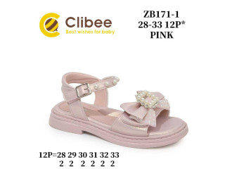 Босоніжки дитячі Clibee ZB171-1 pink 28-33