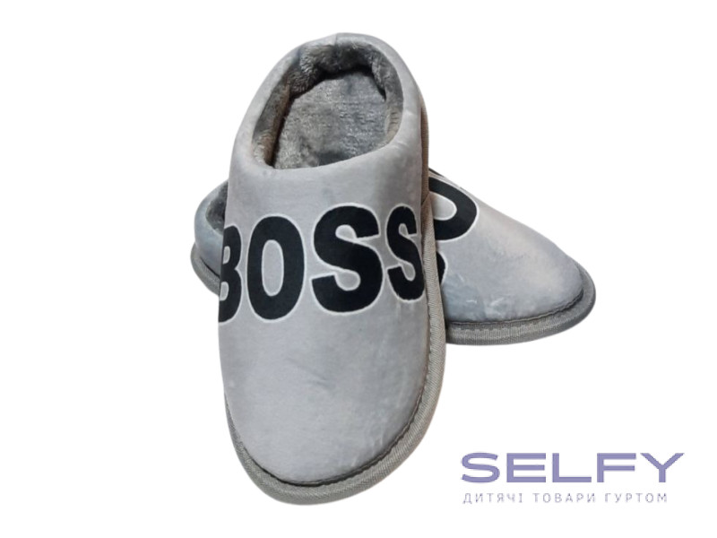 Тапочки Memory Waldi Home 24-31 сірі, Boss, Фото 1