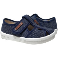 Pitter 26-32 синій, біла підошва