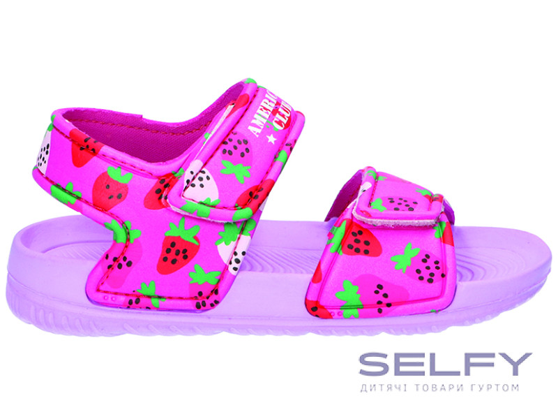 Босоніжки EVA American Club NH 205, фуксія, полуничка 26-31, Фото 1