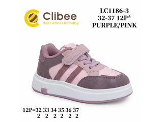 Кросівки дитячі Clibee LC1186-3 purple-pink 32-37