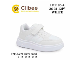 Кроссовки детские Clibee LB1185-4 white 26-31